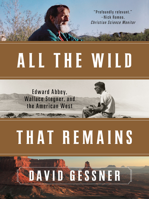 Title details for All the Wild That Remains by David Gessner - Wait list